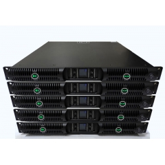 amplificador de 4 canales 1300W interruptor