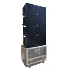 altavoz compacto doble de 10 pulgadas